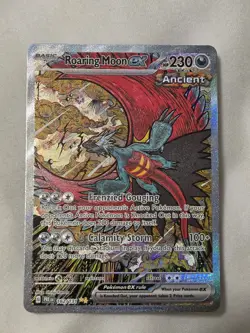 Pokemon TCG Roaring Moon EX 162/131 Sir Prismatic Evolutions NM Condition - Image 1