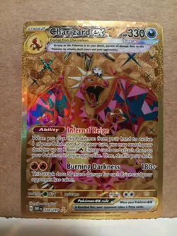 Charizard ex 2023 Pokemon SV Obsidian Flames - OBF EN #228/197 Hyper Rare - Image 1
