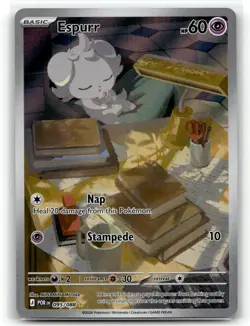 Espurr 095/088 Illustration Rare Perfect Order Pokemon Holo NM/M - Image 1