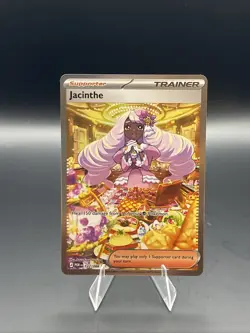 Pokemon TCG Jacinthe 122/088 Special Illustration Rare Holo Trainer Supporter EN - Image 1