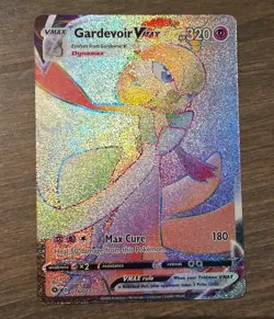 Gardevoir Vmax 076/073 Champions Path - NM Full Art Secret Rainbow Rare Pokemon - Image 1