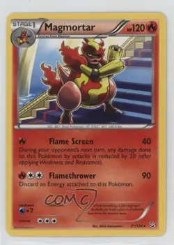 Magmortar Pokemon Black & White Dragons Exalted #21 - Image 1
