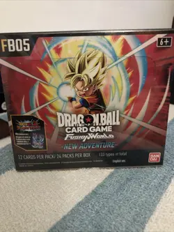 DRAGON BALL SUPER Card Game Fusion World - NEW ADVENTURE FB05 Sealed BOOSTER BOX - Image 1