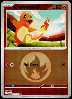 Charmander (Energy Symbol Pattern) 020/217 ASC Pokemon Reverse Holo NM - Image 1