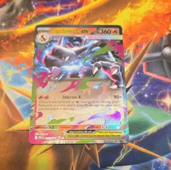 Mega Charizard X Ex 013/094 Phantasmal Flames Holo Double Rare 360 HP Eng - Image 1