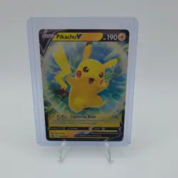 The Pokemon Company Pikachu V SWSH198 SWSH Promo Holo English 190 HP - Image 1