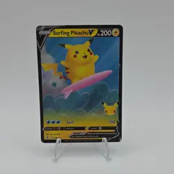 The Pokemon Company Surfing Pikachu V 008/025 Celebrations UR Holo Eng 200 - Image 1
