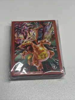 Pokemon TCG Tera Charizard EX Premium Box Deck Sleeves (65 Card Sleeves) New - Image 1
