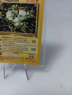 Magneton 26/62 Non Holo Rare Fossil WOTC Pokemon Card MP/LP - Image 5