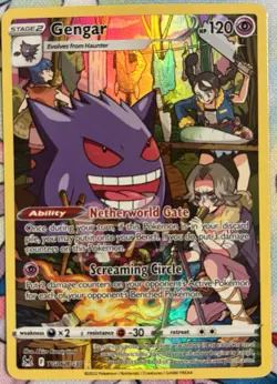 Pokemon TCG Gengar TG06/TG30 Lost Origin Trainer Gallery Card NM Condition - Image 1