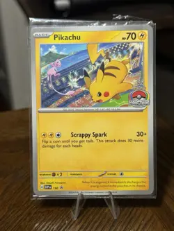 Pikachu 190 Sv: Scarlet & Violet Promo Cards Regular SEALED - Image 1