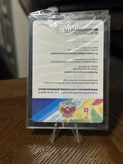 Pikachu 190 Sv: Scarlet & Violet Promo Cards Regular SEALED - Image 2