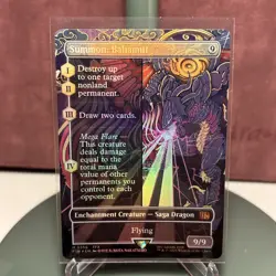 Summon: Bahamut (Borderless) [FINAL FANTASY] Foil Near Mint - Image 1