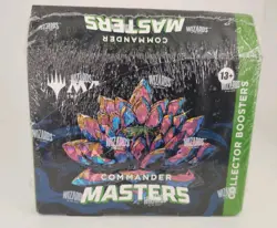 Wizards of the Coast Magic: The Gathering Commander Masters Box - 4 Packs - Image 1