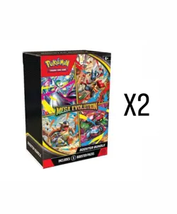 Pokemon TCG: Mega Evolution Booster Bundle *PRESALE* (2) SHIPS 9/26 - Image 1