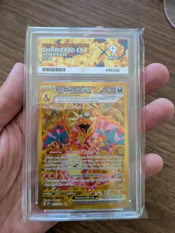 Pokemon TCG Charizard EX 228/197 - Gold Full Art Obsidian Flames - ACE 9 - Image 1