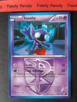 Tenefix 49/116 Noir et Blanc Glaciation Plasma Carte Pokemon Francais - Image 1