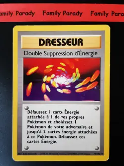 Double Suppression d'Energie 79/102 Carte Pokemon Wizard Set de Base Fr Occ 366 - Image 1