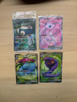 Pokemon TCG 151 Lot: Snorlax Promo Sealed, Full Art Mew Ex 193, Venusaur Ex 182 - Image 2