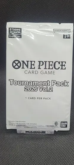 One Piece TCG Tournament Pack 2026 Vol 2 Sealed - Image 1