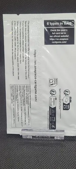 One Piece TCG Tournament Pack 2026 Vol 2 Sealed - Image 2