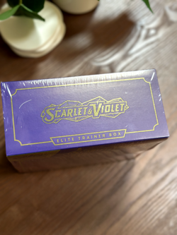 Pokemon Scarlet & Violet Base Set Elite Trainer Box ETB (Purple) Factory Sealed - Image 5