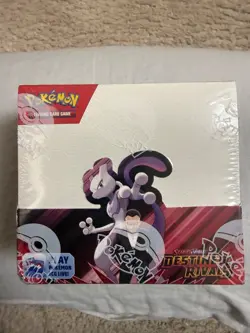 Pokemon TCG Destined Rivals Booster Box 36 Pack Box Sealed - dent bottom left - Image 1
