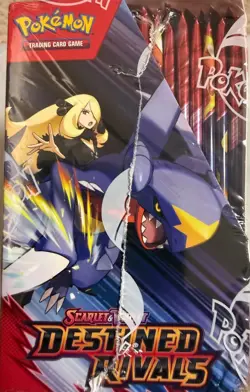 Pokemon TCG Destined Rivals Booster Box 36 Pack Box Sealed - dent bottom left - Image 5