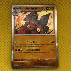 Hisuian Arcanine - 100/167 - Pokemon TCG Twilight Masquerade (2024) - NM - HOLO - Image 1