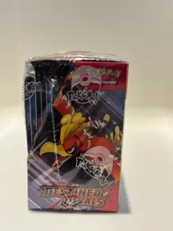 Destined Rivals Booster Box (36 Pack Box) Pokemon TCG New/Sealed Tear on shrink - Image 4