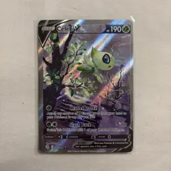 Pokemon Celebi v 245/264 Alt Art Ultra Rare Fusion Strike 2021 NM Condition - Image 1