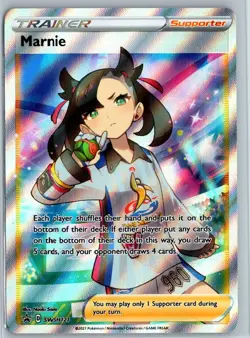 Marnie Holo Promo SWSH: Sword & Shield Promo Cards SWSH121 NM - Image 1