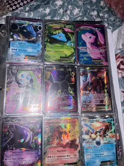 Pokemon TCG 90-Card Binder Lot Holo/Foil EX GX V VMAX BREAK Mixed Ultra Rares - Image 3
