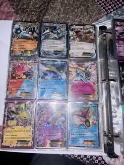 Pokemon TCG 90-Card Binder Lot Holo/Foil EX GX V VMAX BREAK Mixed Ultra Rares - Image 4