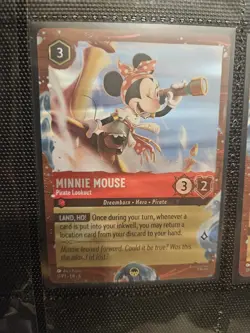 Disney Cruise Line Exclusive Lorcana P3 Foil Mickey & Minnie Mouse Promo Cards - Image 2