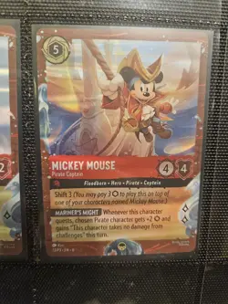 Disney Cruise Line Exclusive Lorcana P3 Foil Mickey & Minnie Mouse Promo Cards - Image 3