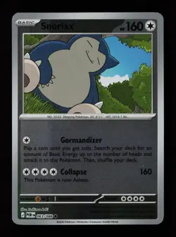 Snorlax 063/088 Reverse Holo Common Perfect Order Pokemon Cards - Image 1