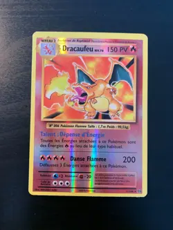 Carte Pokemon : Dracaufeu 11/108 REVERSE XY Evolutions Francaise - Image 1