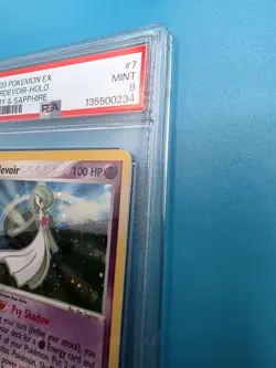 Pokemon TCG Gardevoir Holo Card 7/109 Ruby and Sapphire 2003 Expedition PSA 9 - Image 3