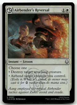 Airbender's Reversal #7 (Foil) (NM) Avatar: The Last Airbender TLA Magic MTG - Image 1
