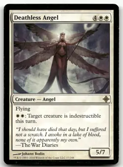 Deathless Angel #17 (NM) Rise of the Eldrazi ROE Magic MTG - Image 1