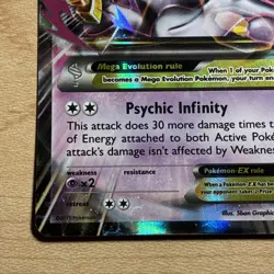 M Mewtwo EX (64) 64/162 Pokemon XY - BREAKthrough Holo Ultra Rare HP - Image 5