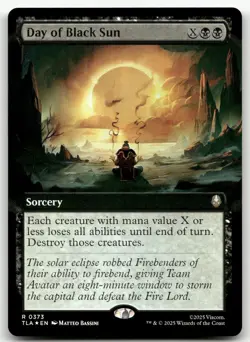 Day of Black Sun (Extended Art) #373 (Foil) NM Avatar: The Last Airbender - Image 1