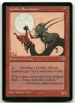 Goblin Soothsayer (NM) Mirage MIR Magic MTG - Image 1