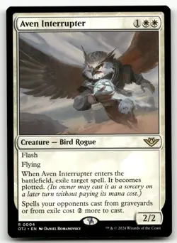 Aven Interrupter #4 (NM) Thunder Junction OTJ Magic MTG - Image 1