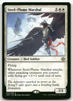 Steel-Plume Marshal #5 (NM) Jumpstart JMP Magic MTG - Image 1