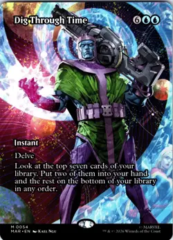 Dig Through Time (Borderless) M Marvel Universe Eternal-Legal 54 NM - Image 1
