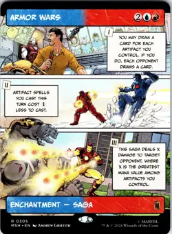 Armor Wars (Borderless) R Marvel Super Heroes 305 NM - Image 1