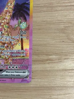 Pokemon Alolan Exeggutor EX #242/191 SIR S&V Surging Sparks NM - Image 5
