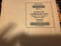 Magic the Gathering Fallout Commander Deck Case (Set of 4) SEALED New - Image 2